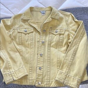 Yellow Denim Jacket